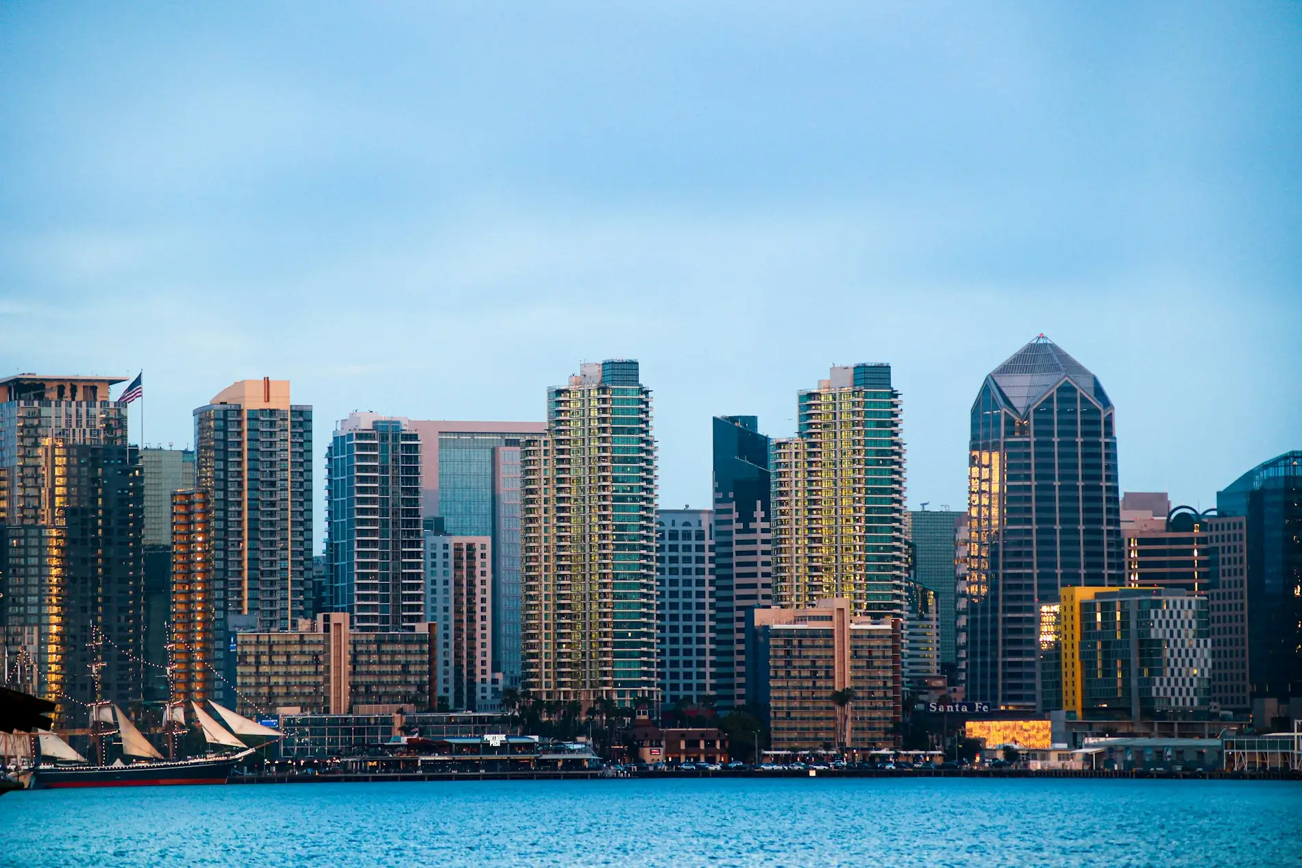 San Diego waterfront skyline